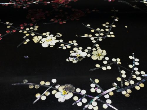 長崎青貝(螺鈿)細工 軸掛