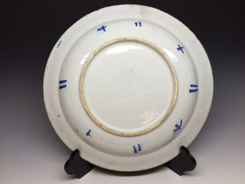 阿蘭陀(デルフト)シノワズリー皿