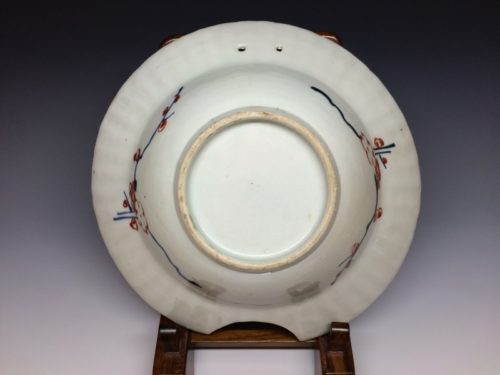 古伊万里 色絵人物文髭皿