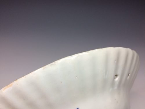 古伊万里 色絵人物文髭皿