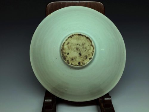 宋 青白磁劃花双魚文碗