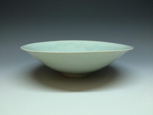 宋 青白磁劃花双魚文碗